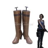 Game Resident Evil 3 Remake Cosplay Jill Valentine Shoes Boots